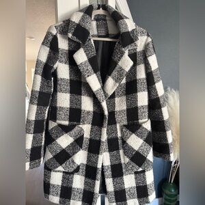 Primark Monochrome Checkered Jacket